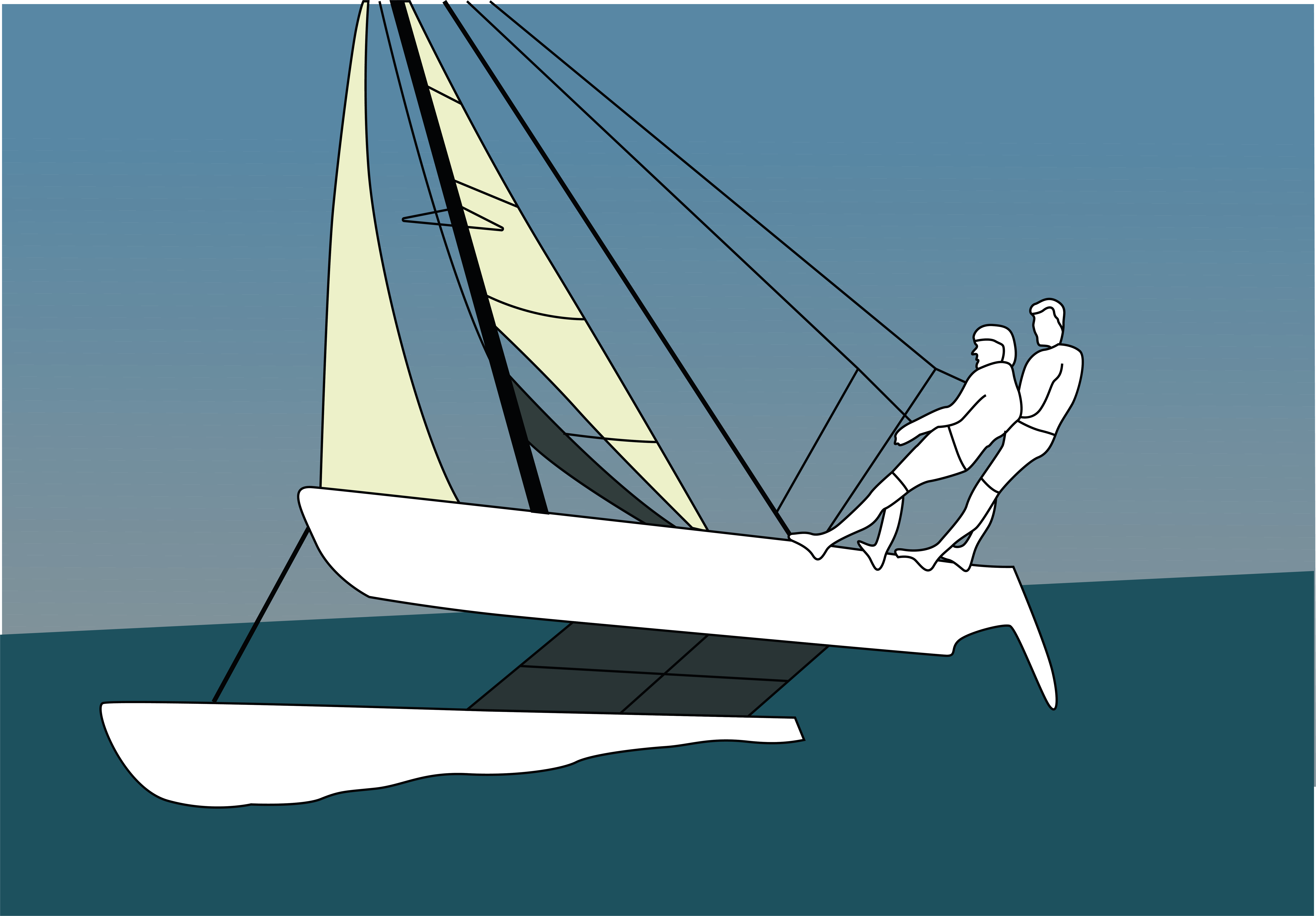 Katamaran (Segellexikon) | Bootsschule1®