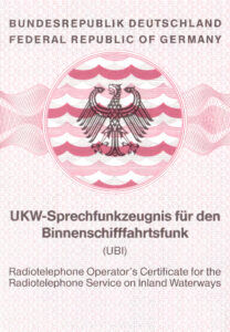 UBI Funkschein