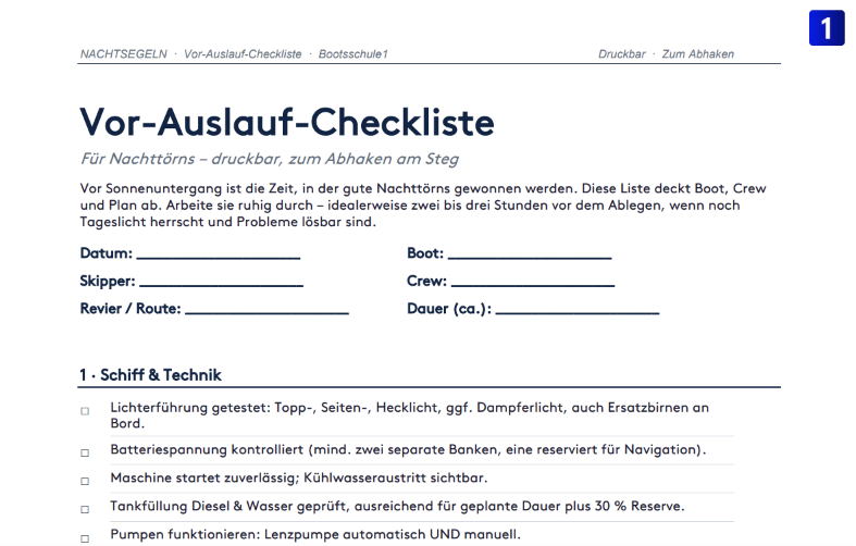 Vorschau Nachtsegel-Checkliste